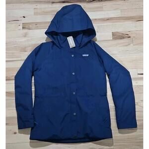 Patagonia Womens Off Slope Blue Jacket Small MSRP $369‎
